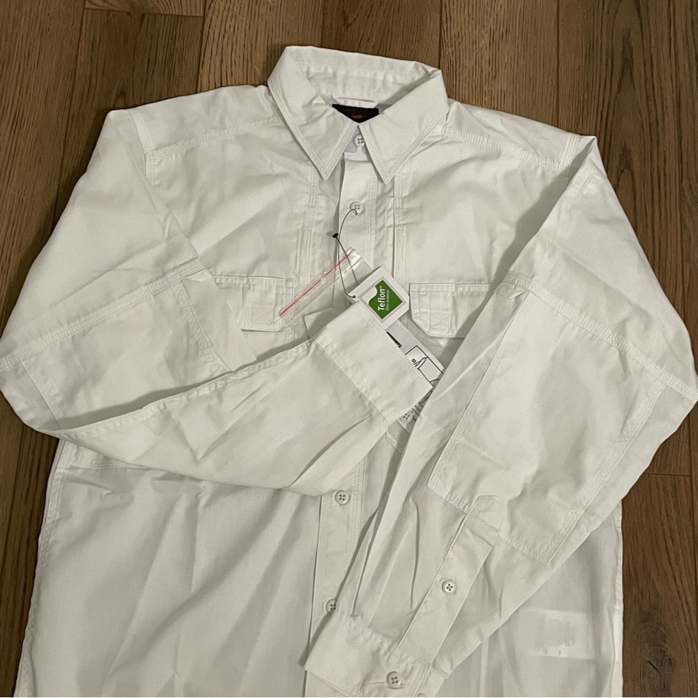 5.11 Tactical White Long Sleeve‎ Shirt